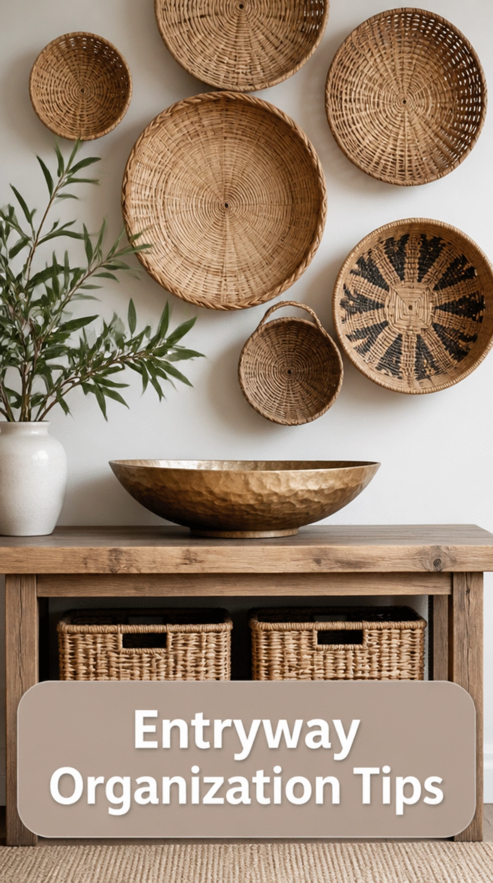 Home Entryway Drop Zone Tray That Creates a No-Fail Daily Reset Habit
