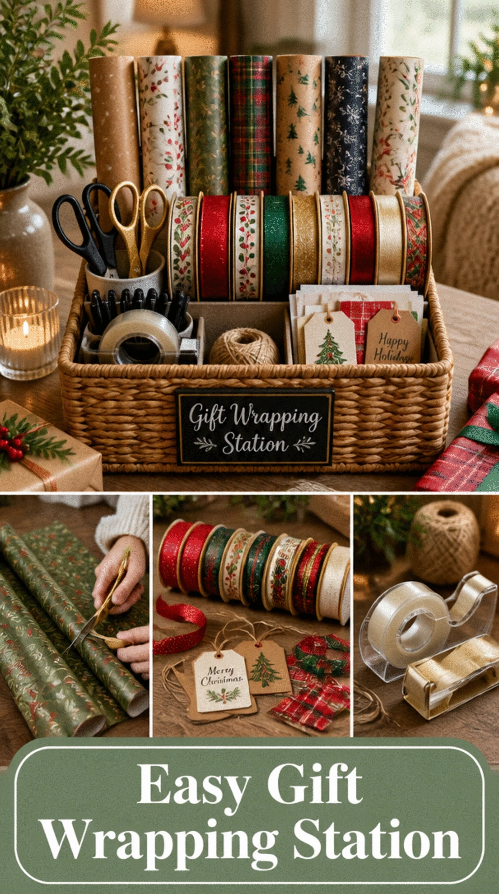 Why a Single Gift Wrapping Station Box Means Never Hunting for Tape at Christmas Again
