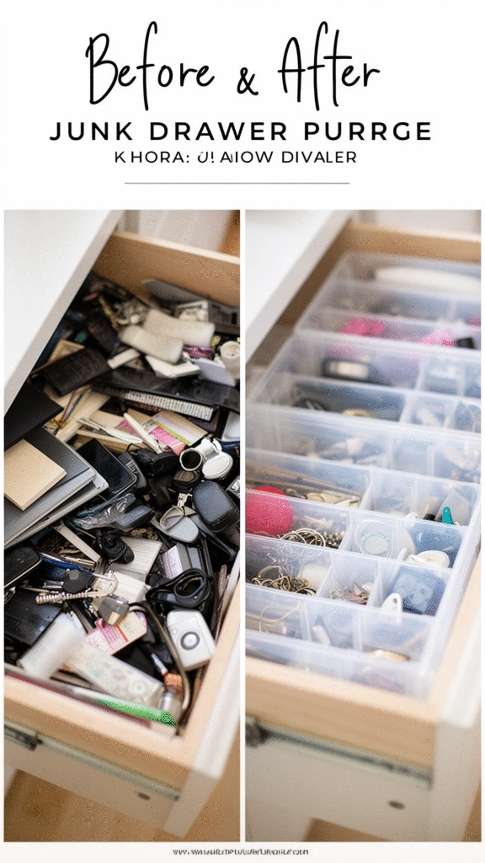 Why a Junk Drawer Purge Before Buying Organizers Makes Any System Actually Work