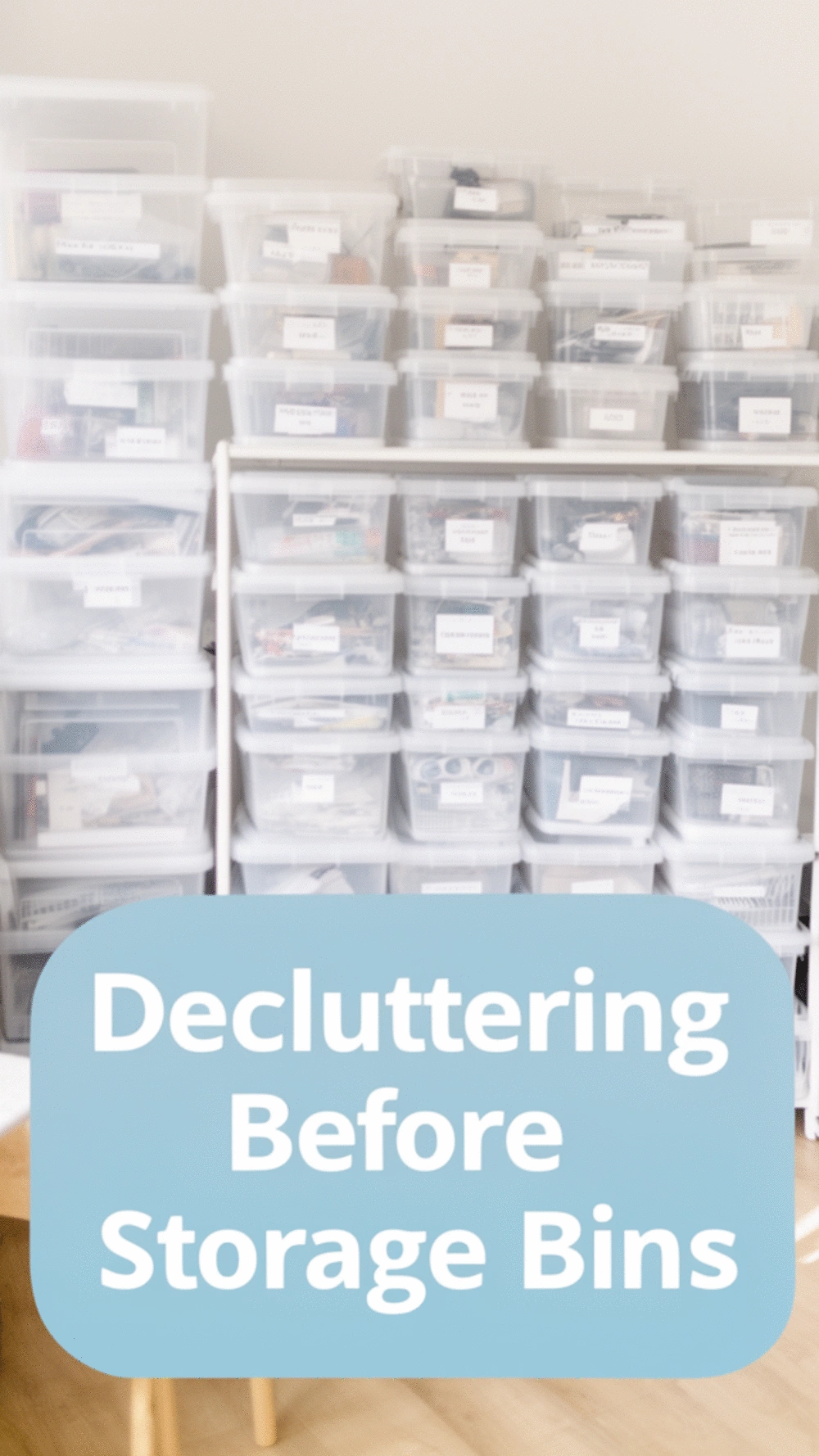 Why Decluttering Before Buying Storage Bins Saves Money and Makes Systems Actually Work