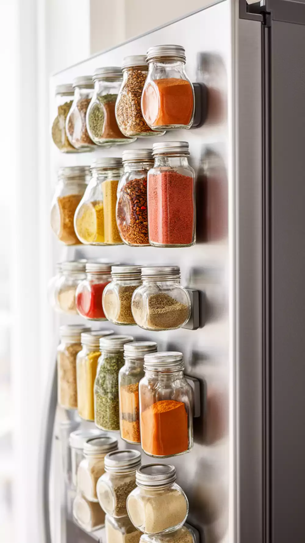 Magnetic Spice Tin Strip for Easy Access