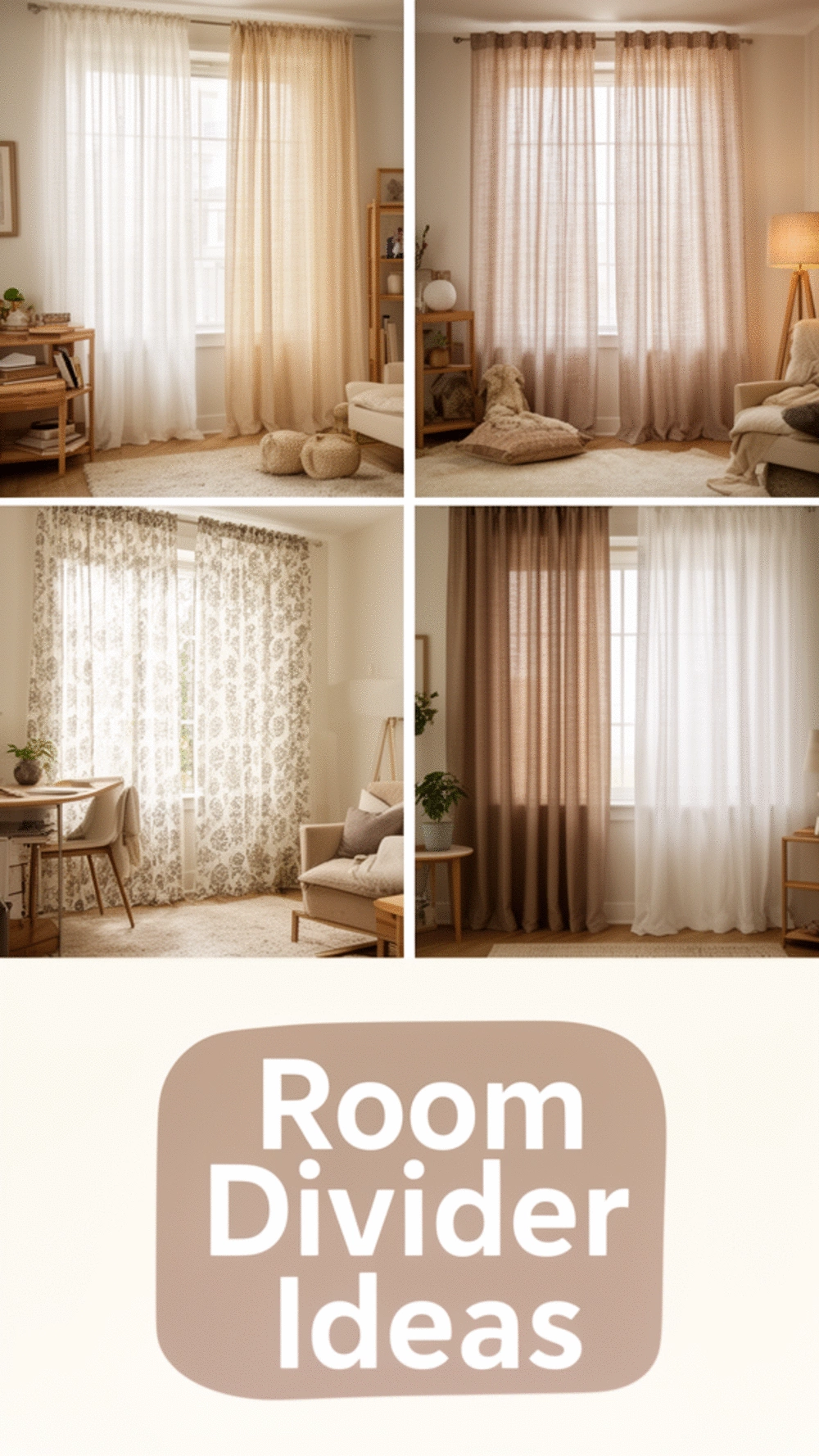 Why a Curtain Room Divider in a Studio Changes How Every Zone Feels Separate