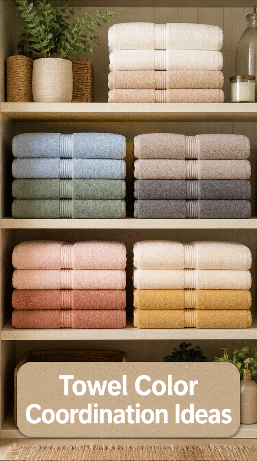 Why a Linen Closet Towel Colour Edit Makes the Whole Space Look Expensive for Free