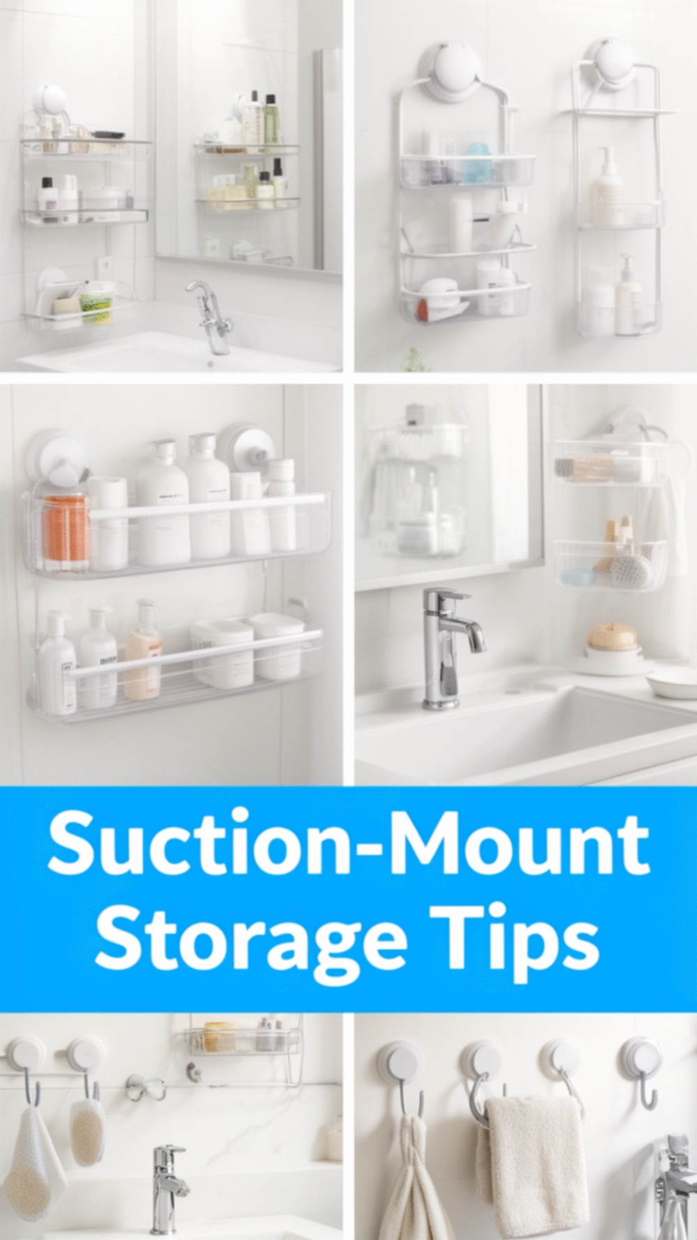 Why Suction-Mount Bathroom Storage Is the Smartest Choice for Renters in Any Space
