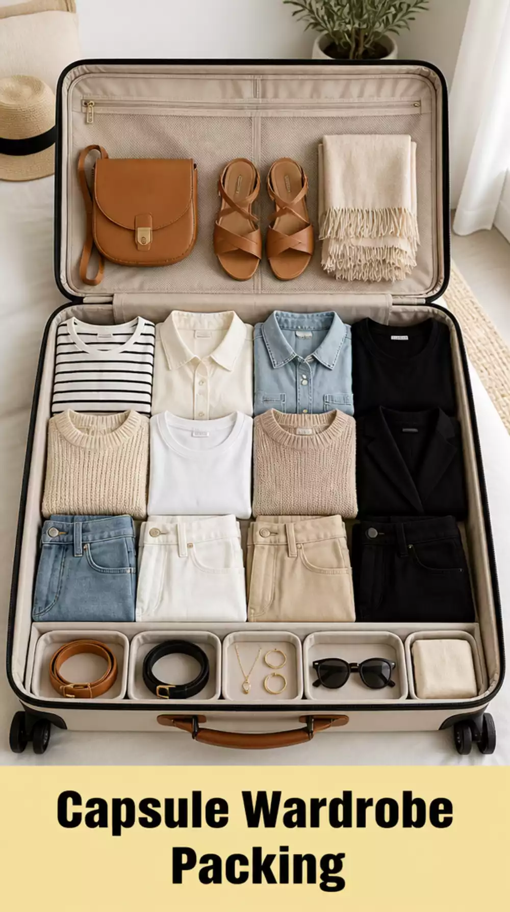 The Capsule Wardrobe Packing System That Fits Two Weeks of Outfits into One Case