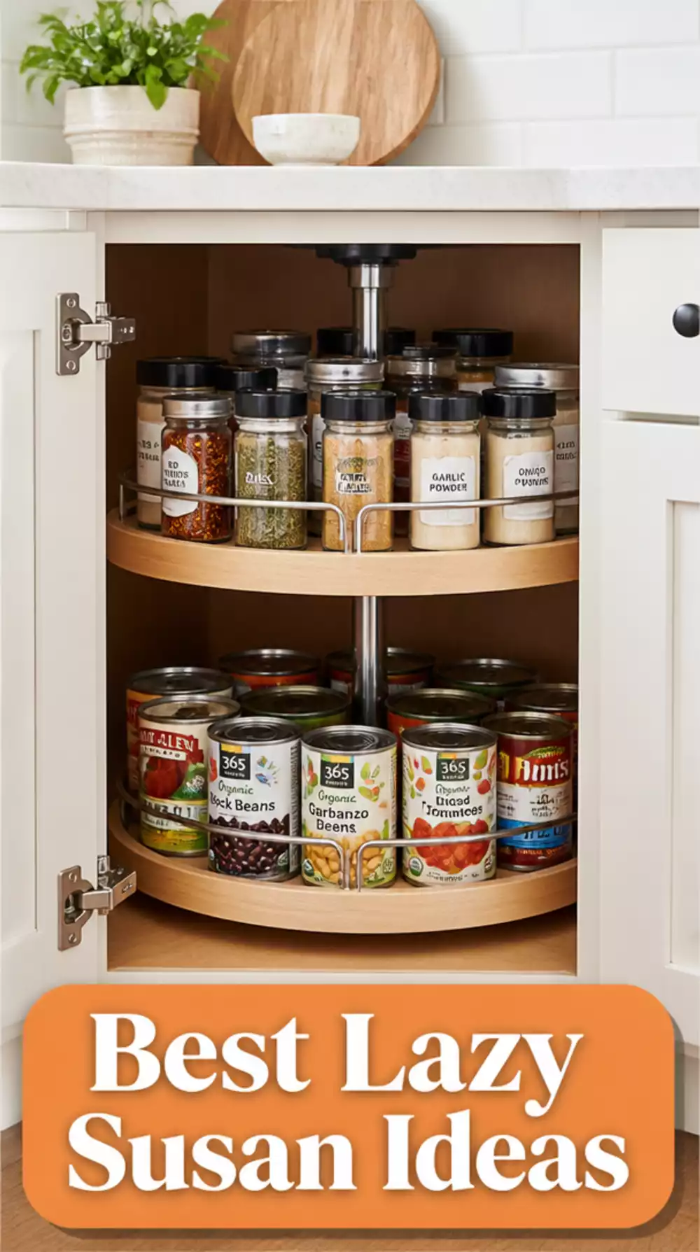 The Lazy Susan That Finally Fixes the Deep Corner Cabinet Problem