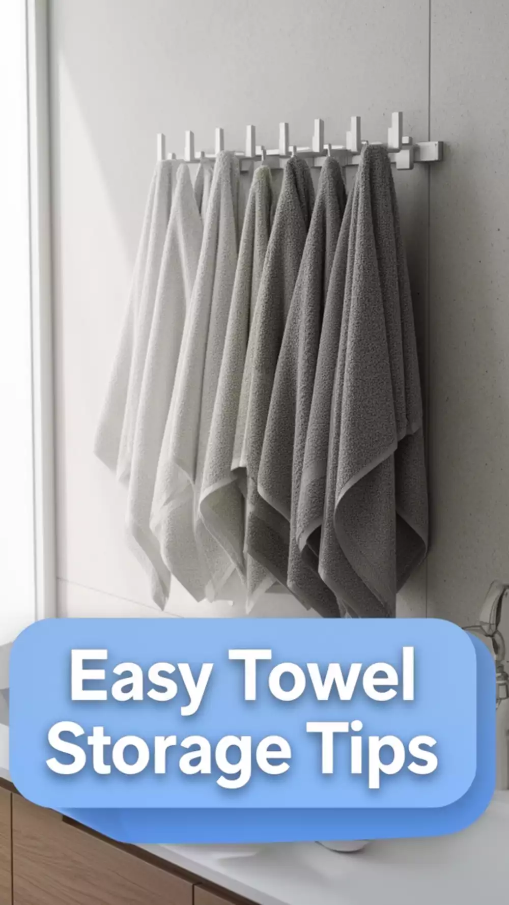 The ADHD Bathroom Hook Rail Trick That Makes Towels Get Hung Up Every Single Time