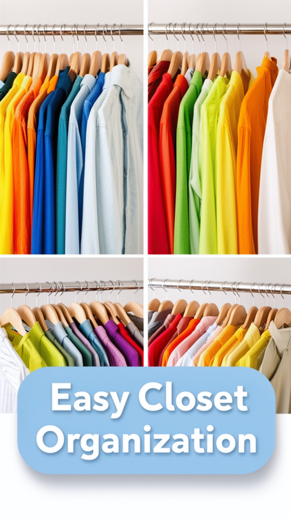 Renter-Friendly Closet Tension Rod That Adds a Full Hanging Rail with No Drill