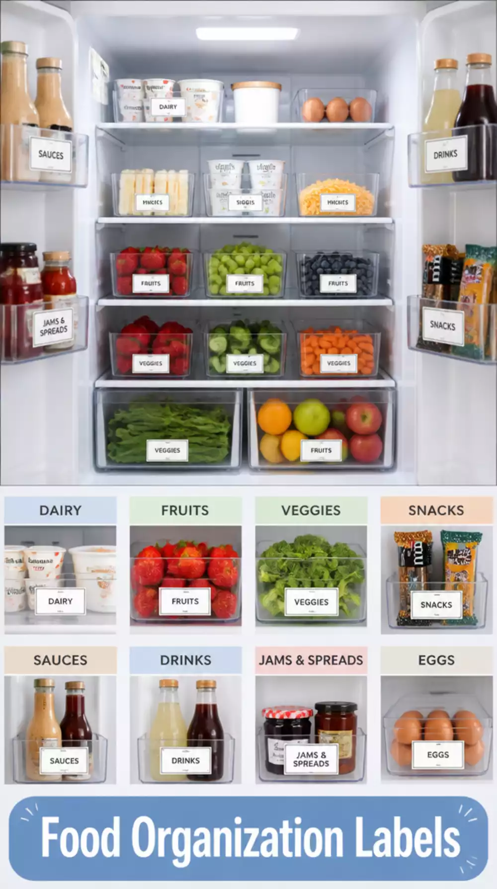 The Fridge Zone Label Trick That Makes Anyone in the House Put Food Back Correctly