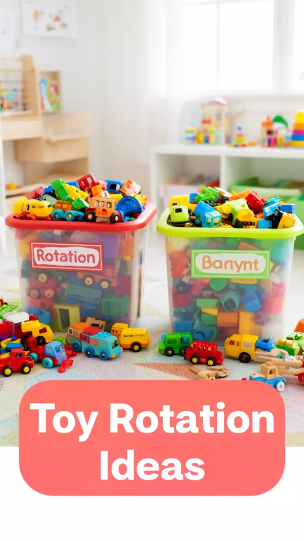 Simple Toy Rotation System for Fresh Playroom Fun