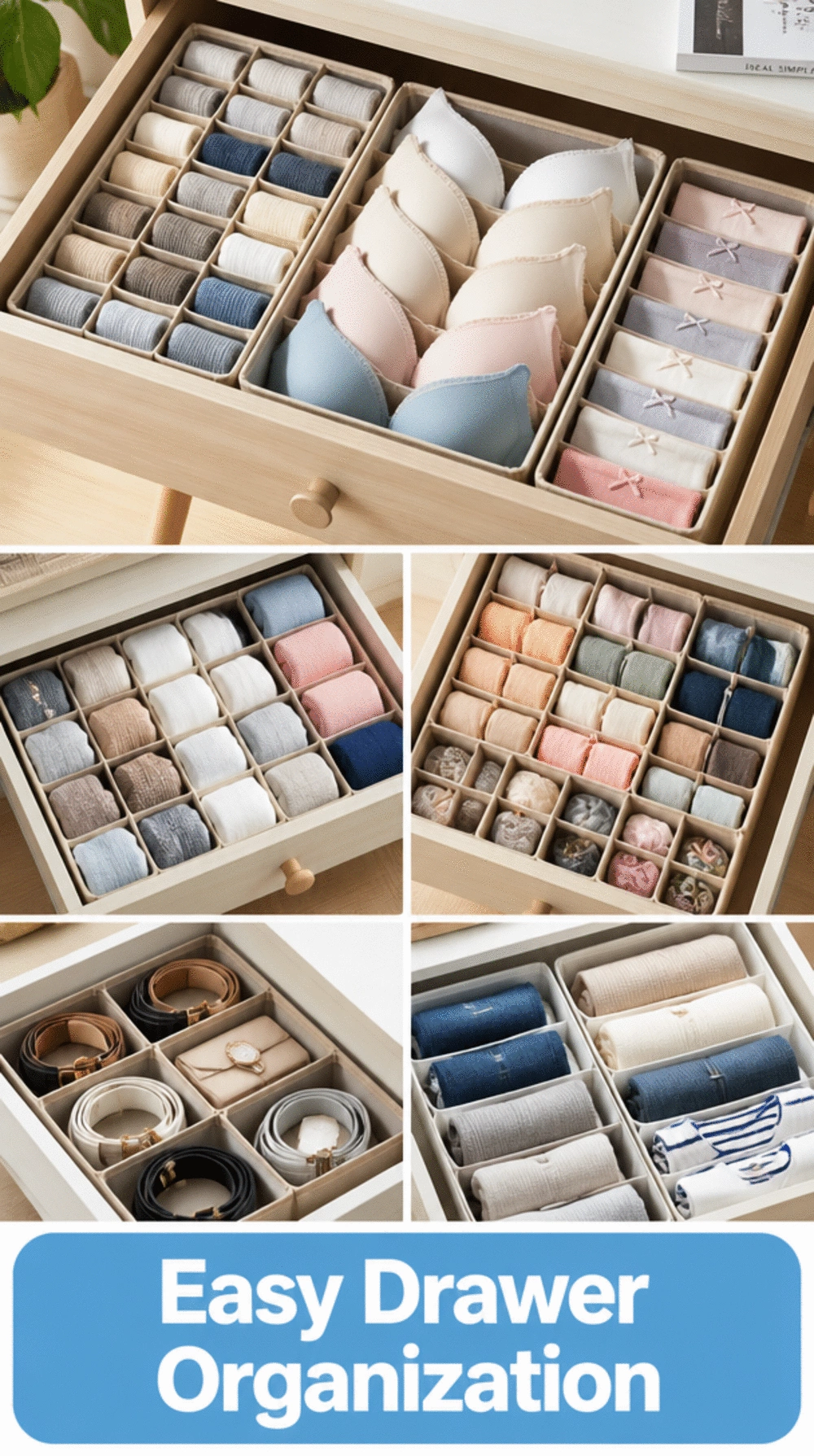 Bedroom Dresser Drawer Dividers That Make Every Compartment Tidier