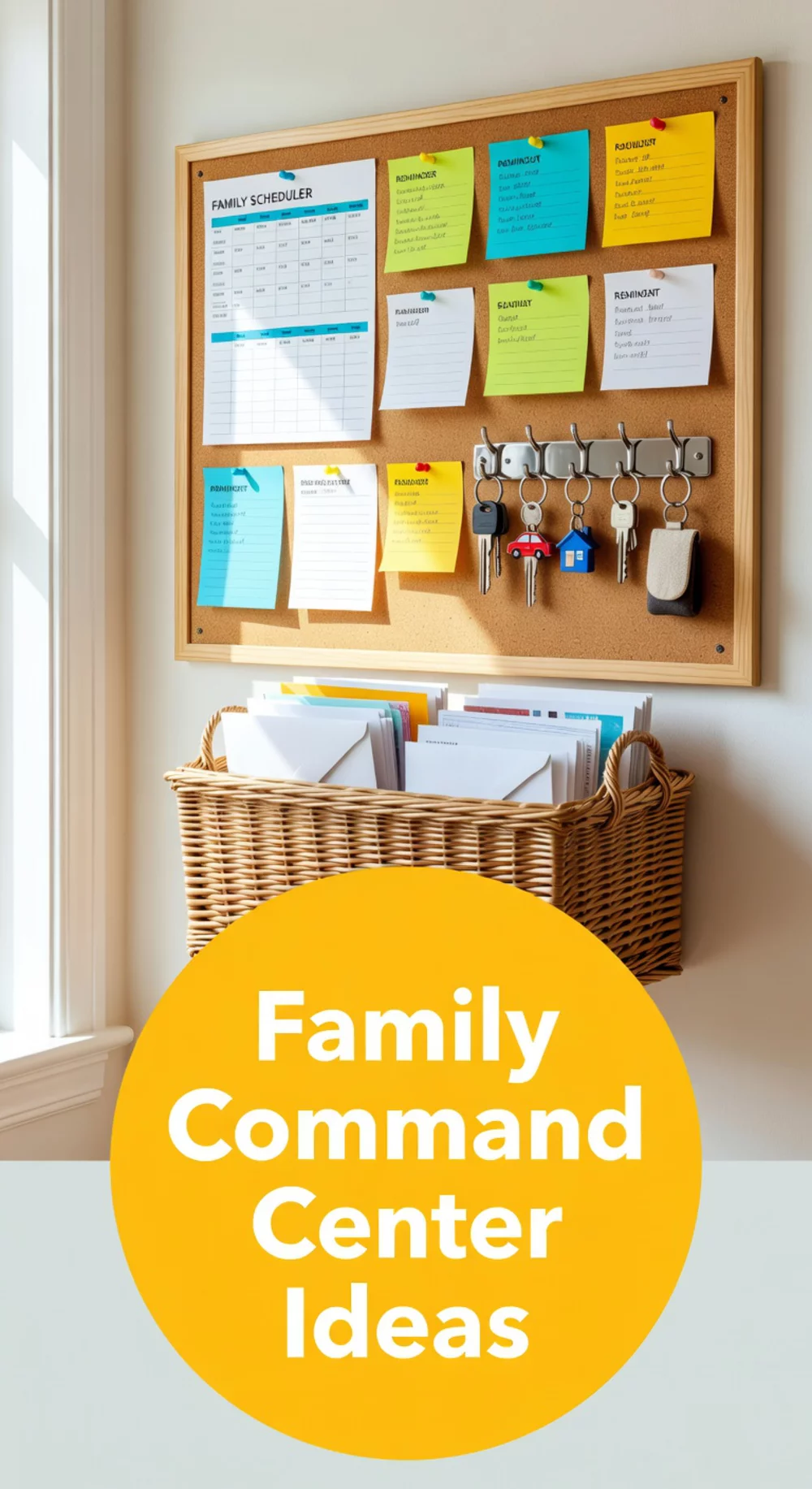 The Entryway Family Command Center That Keeps Permission Slips and Keys Together