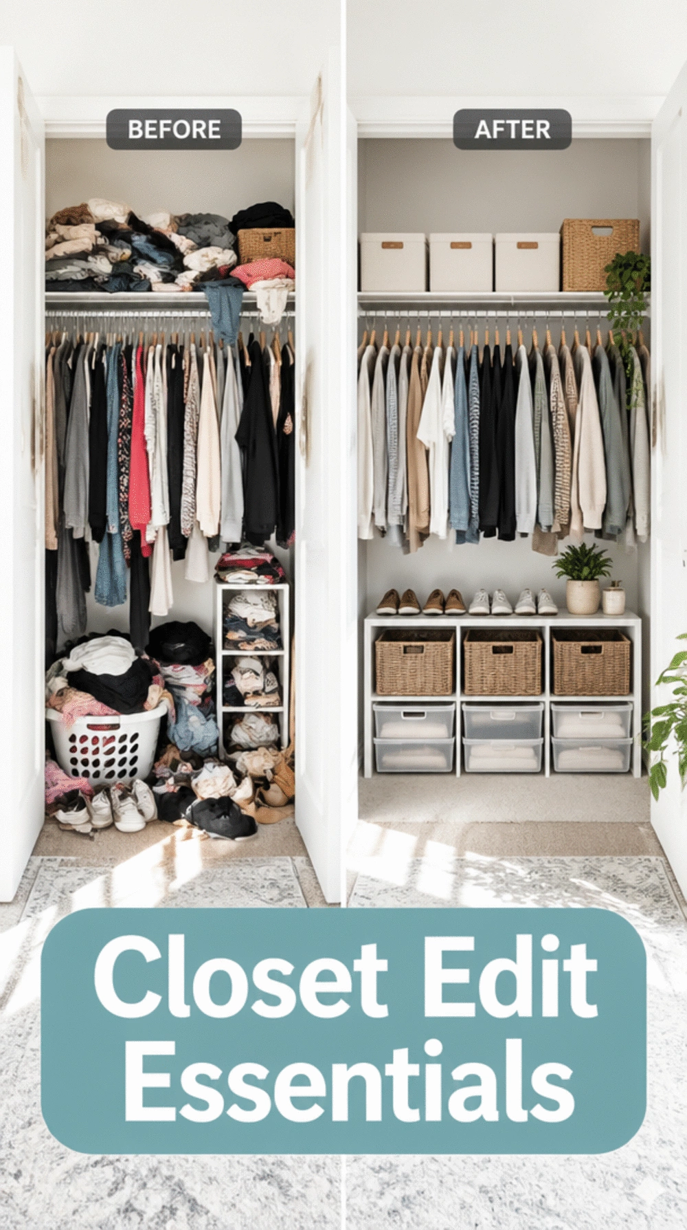 Why a Closet Edit Before Buying Organizers Changes Everything