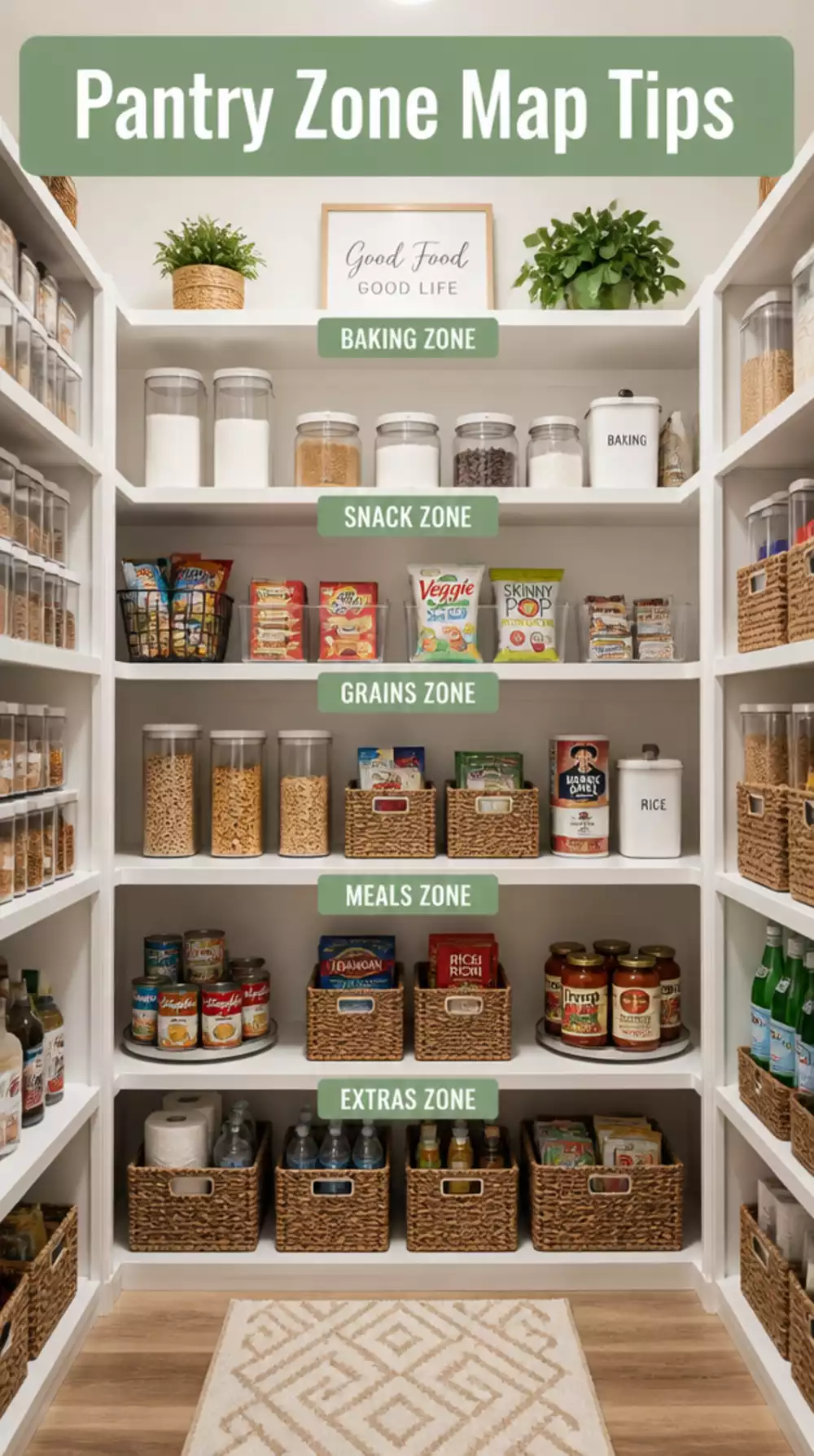 Why a Simple Pantry Zone Map Changes How You Use Every Shelf