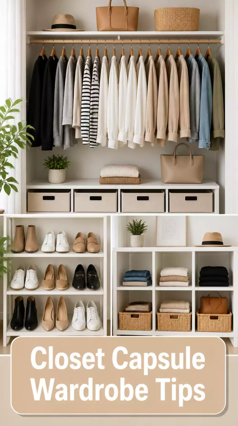 Closet Capsule Wardrobe Declutter That Reduces Every Category to Only the Worn Pieces