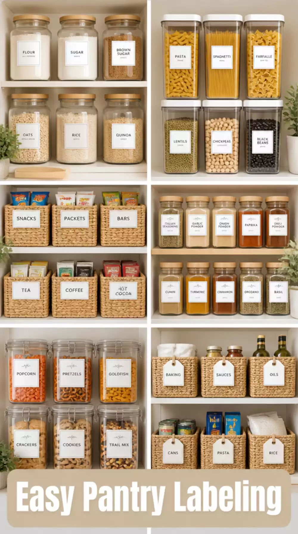 The Pantry Label System That Makes Finding Any Ingredient Instant